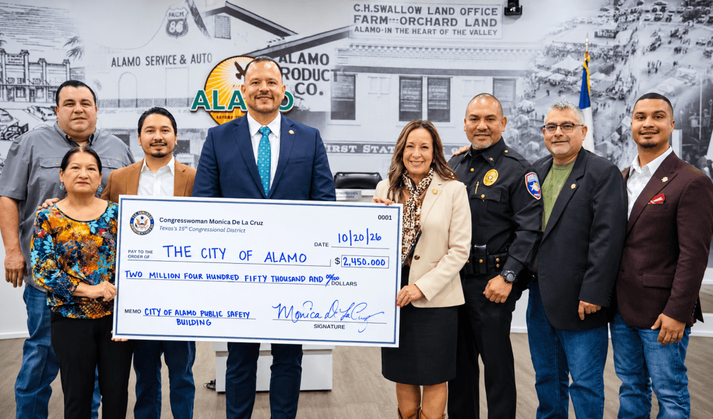 City of Alamo gets $2.45 million federal award for new Public Safety&nbsp;building