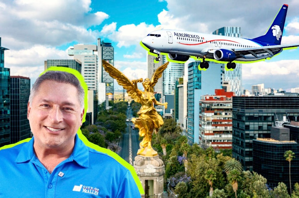 McAllen Mayor Javier Villalobos announces return of Mexico City nonstop&nbsp;flight